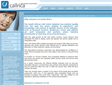 Tablet Screenshot of callrica.co.za